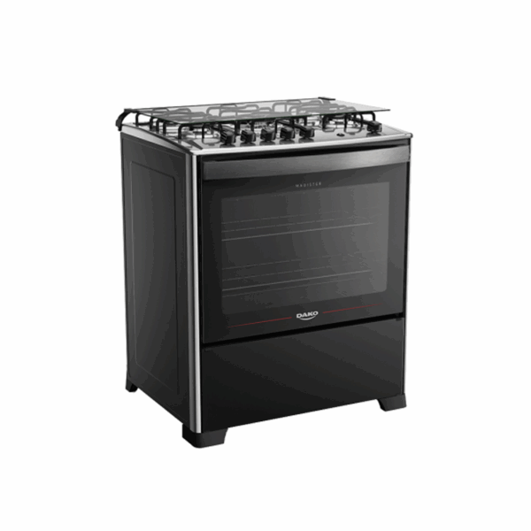 Cocina Dako 5 H negro mesa inox Magister style 300001801 c/ee c/grill