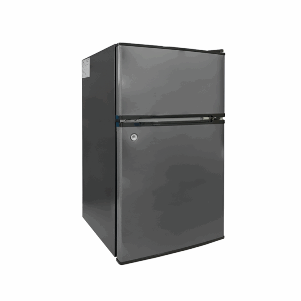 Frigobar Hitech 100 Lts Silver semi seco 2 puertas